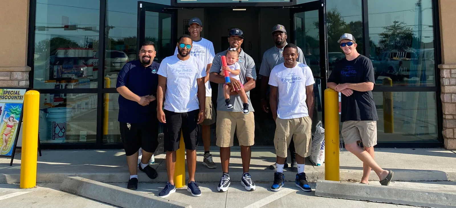 P-Jay's Pools team — Houston, TX pool service company